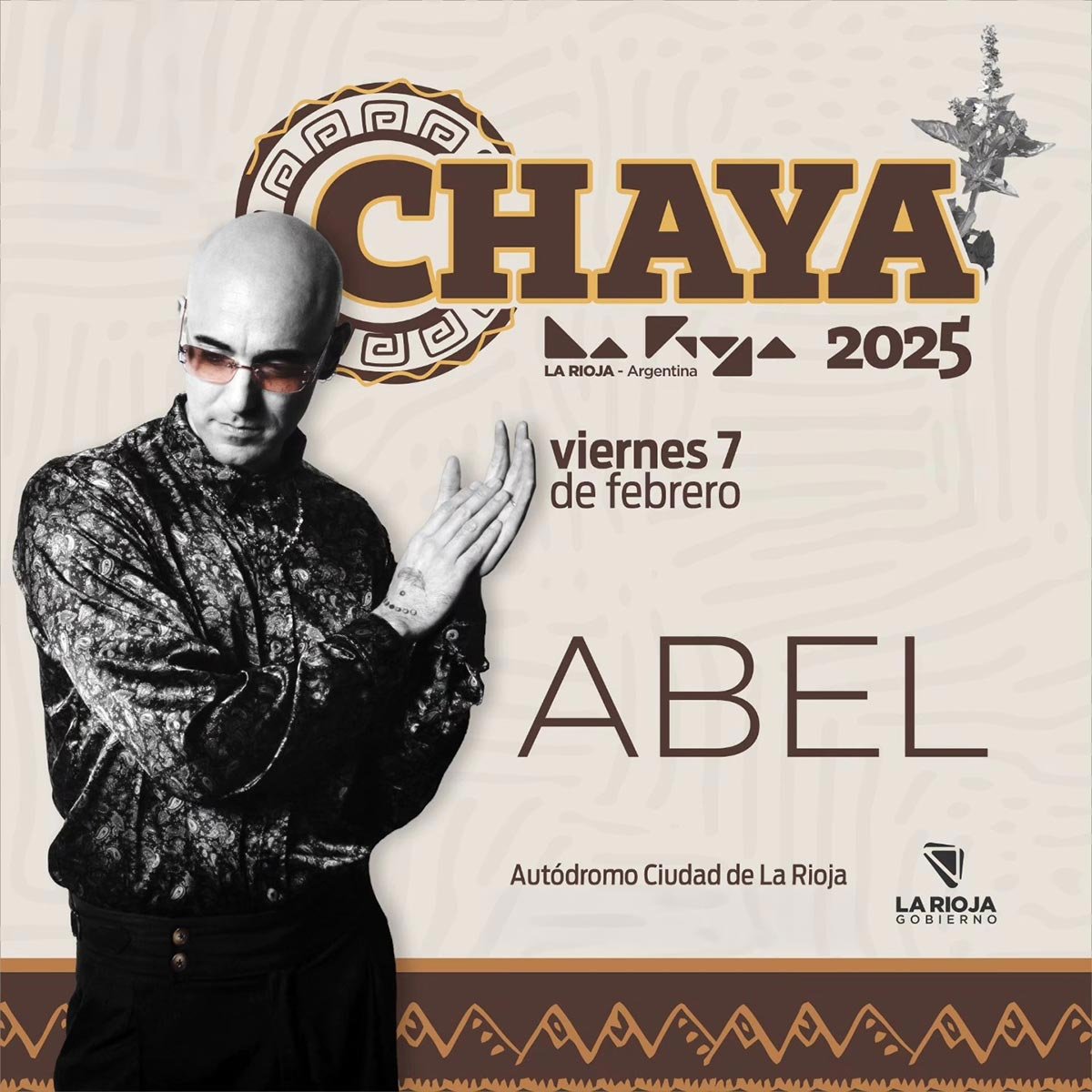 Grilla Artistas Fiesta de la Chaya viernes 7 de febrero de 2025